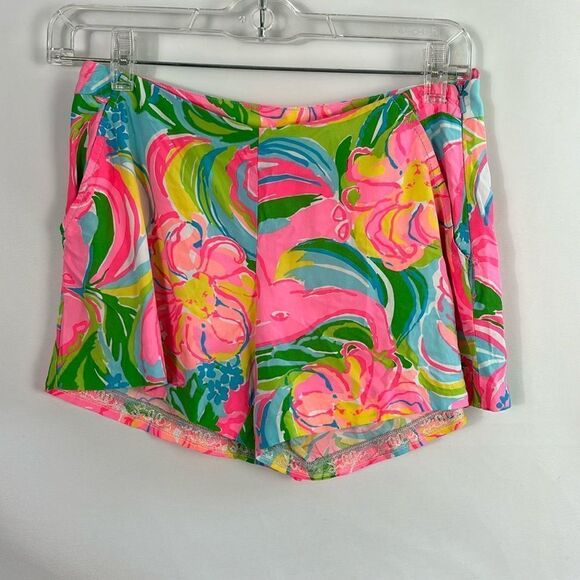 Lilly Pulitzer Pink Print Shorts - Picture 1 of 4